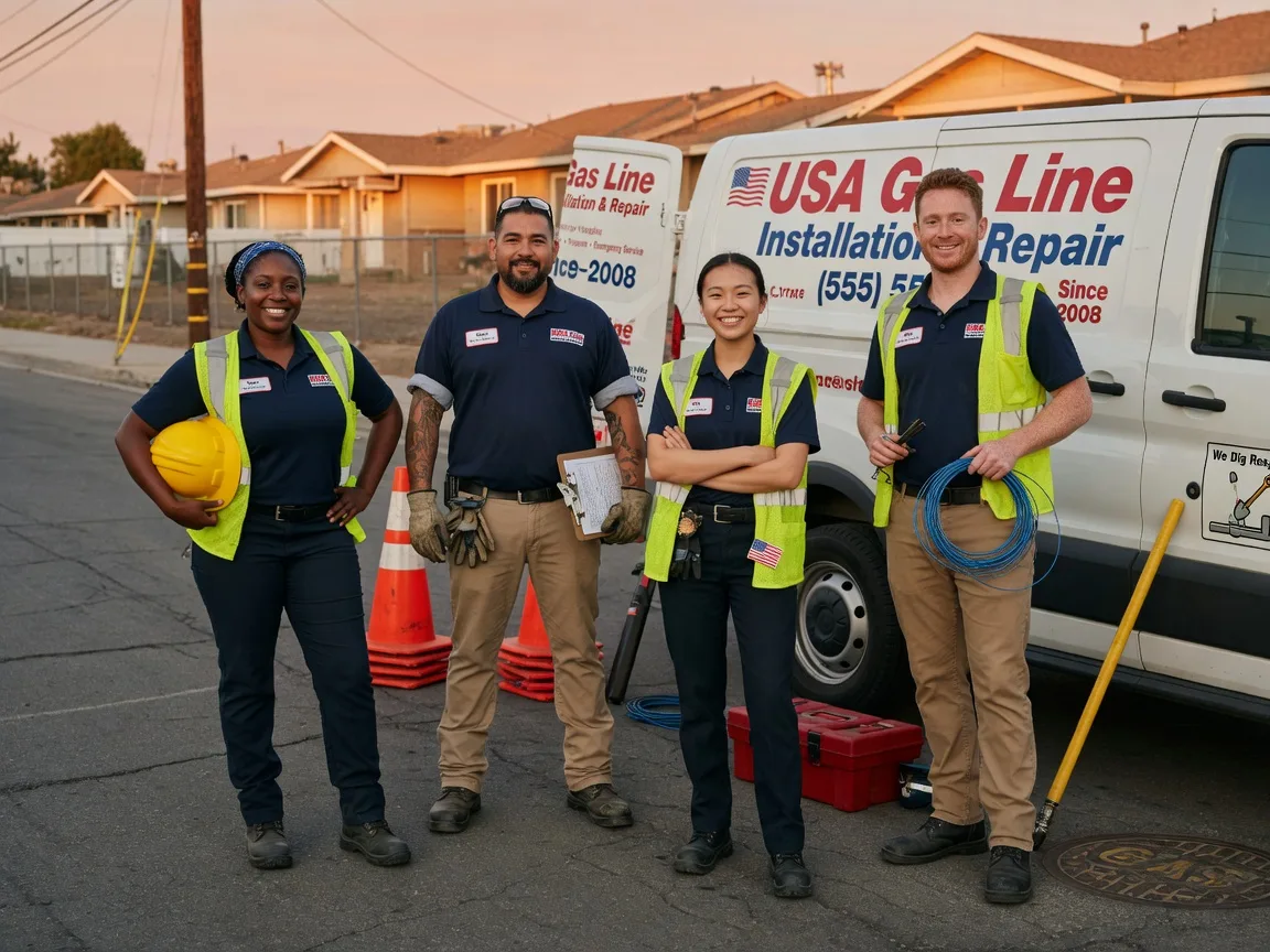 Gas Line Installation company in Lolita, TX